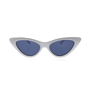 Fashion designer shades Triangle Vintage cat eye sunglasses women LS-P1119