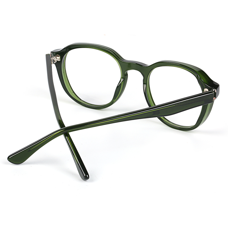  New Fashion Trendy Acetate Eyeglasses, Custom Polished Retro Optical Eyewear Eyeglasses EM2917