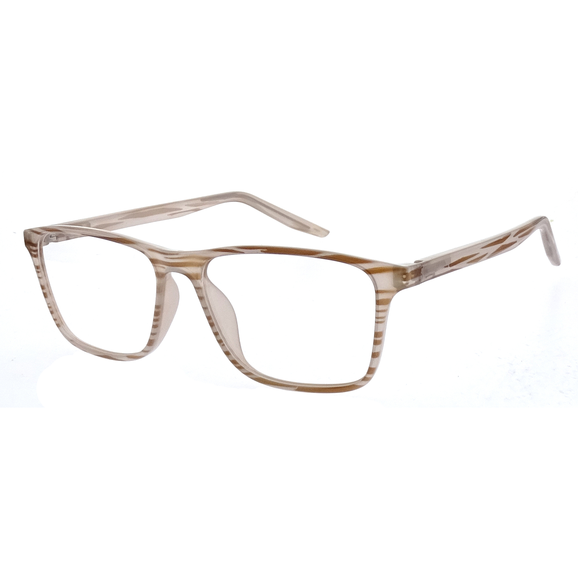 Unisex Zebra Wood Plastic Reading Glasses LR-P6793