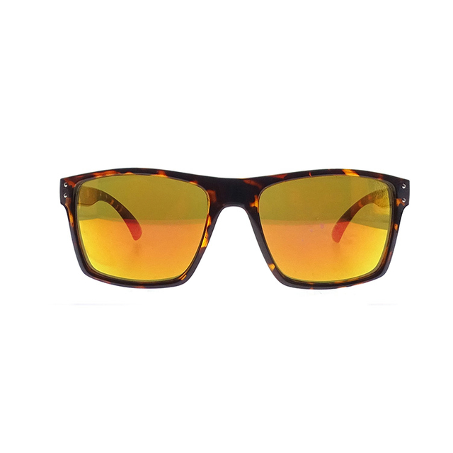Street Style Yellow Lens Leopard Frame Tortoise Ladies Shades PC Sunglasses LS-P730