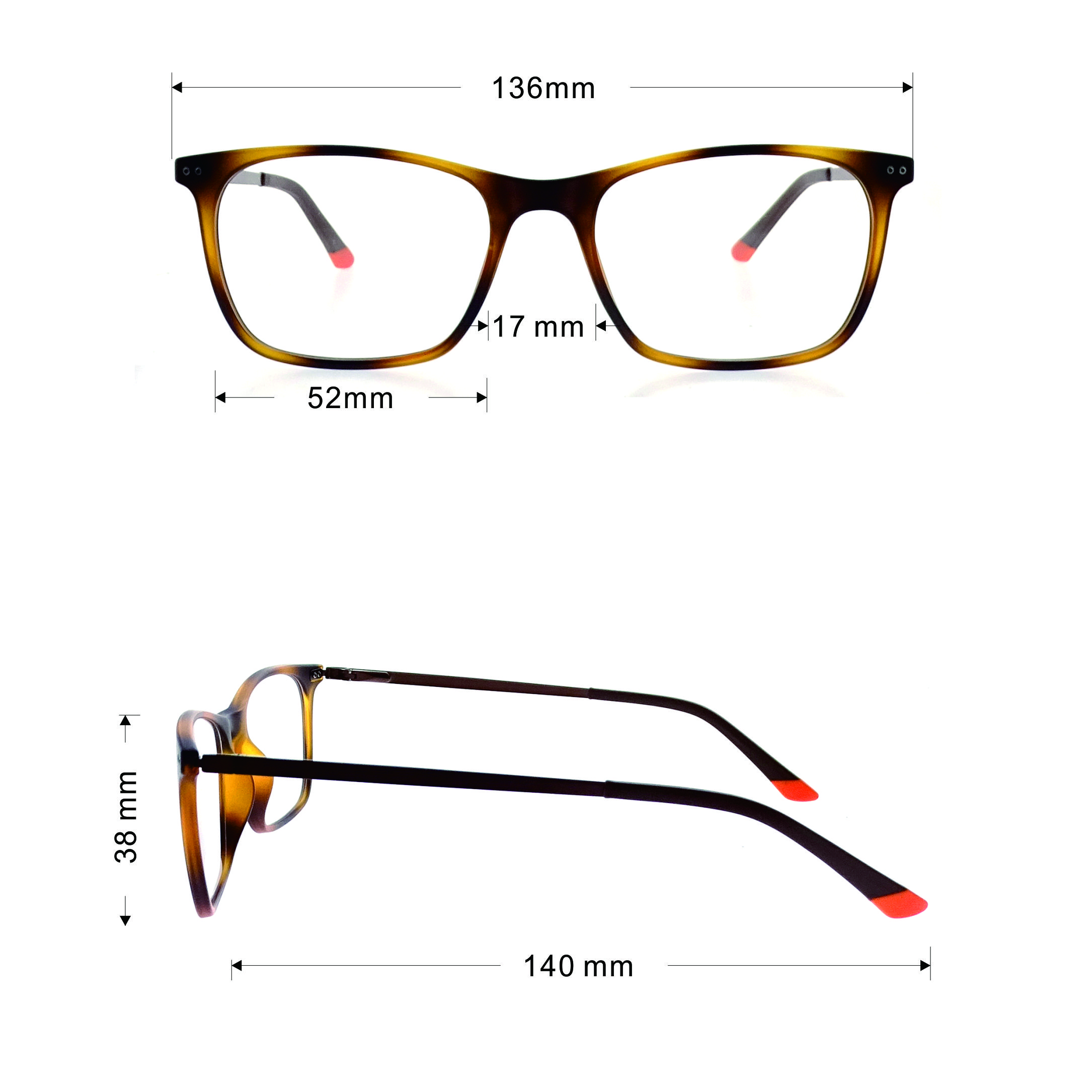 Excellent quality TR eyeglasses optical frames vintage eyewear frames unisex LO-OT464