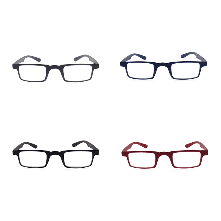 Any Color Available PC Cheap Square Unisex Reading Glasses LR-P4451