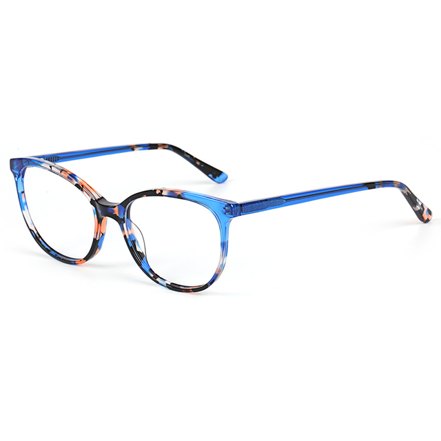  Classical Square Men Computer Spectacles Anti Blue Light Blocking Eyeglasses Acetate Optical Glasses Frame EM2910