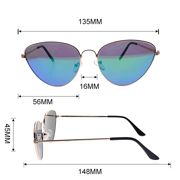 High Quality Cheap Luxury Cat Eyes Women Sunglasses For Men And Women LS-M106