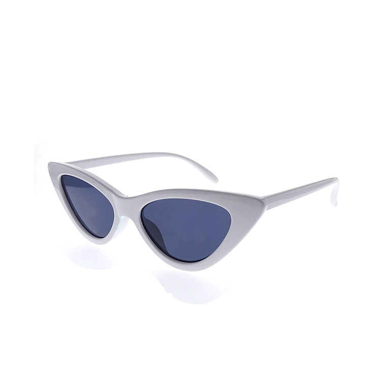 Fashion designer shades Triangle Vintage cat eye sunglasses women LS-P1119