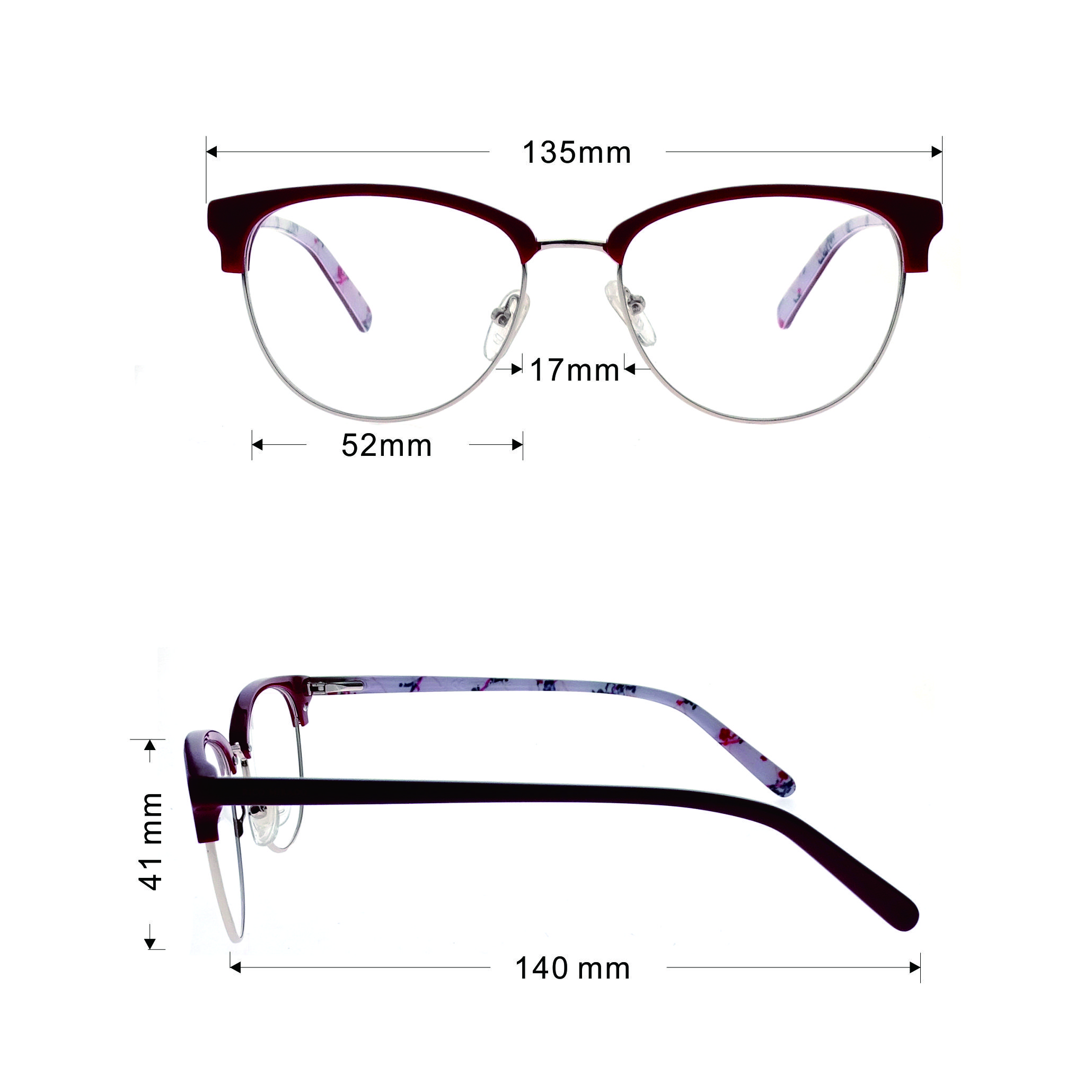 Acetate Glasses Frame Unisex Optical Frames Wholesale LO-B592