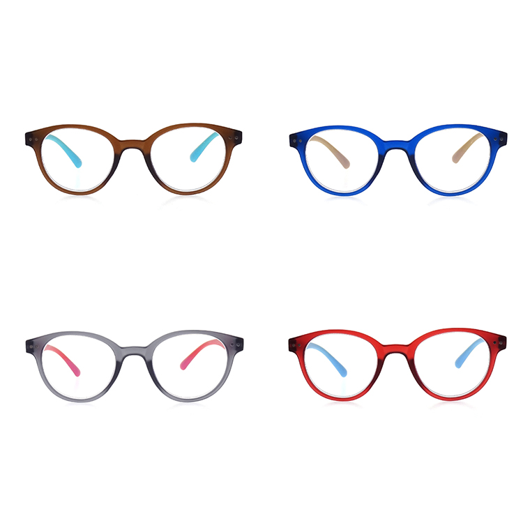 Fashion Pc Plastic Unisex Blocking Prescription Eyeglasses Diopter Reader Reading Glasses LR-P5379